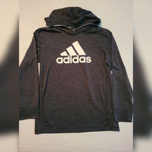 Adidas Lightweight Boys Pullover Hoodie